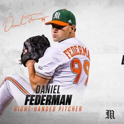 Professional pitcher Daniel Federman